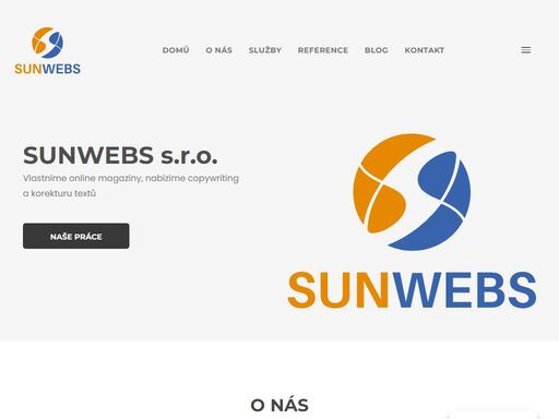 sunwebs s.r.o. je webový profil společnosti provozující obsahové weby a nabízející copywriting a korekturu textů. nabízíme spolehlivé služby za výhodné ceny.