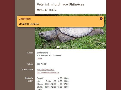 veterinauhrineves.cz