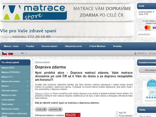 www.matrace-store.cz