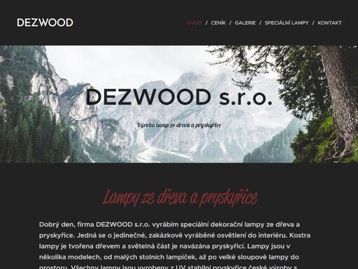 www.dezwood.cz