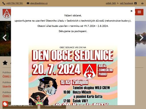 www.sedlnice.cz