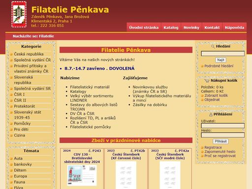 www.filateliepenkava.cz