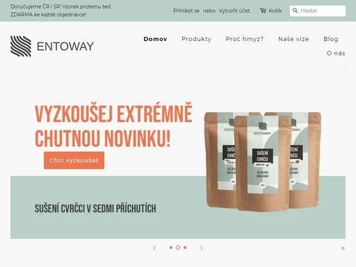 entoway je český alternative protein foodbrand, který nebere budoucnost na lehkou váhu. poskytuje inovatívní řešení v oblasti kvalitní, ale zato udržitelný výživy pro každého, kdo se nebojí zkoušet nové věci.