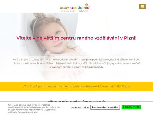 baby academia® - centrum raného vzdělávání plzeň