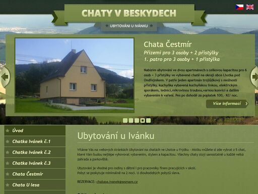 www.chatyvbeskydech.cz