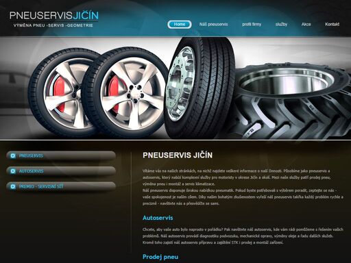 pneuservis a autoservis k a t spol.s.r.o. jičín nabízí služby jako jsou výměna pneu, prodej pneu a montáž klimatizace.