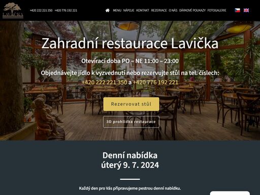 www.restaurace-lavicka.cz
