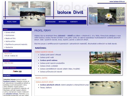 www.izolace-divis.cz