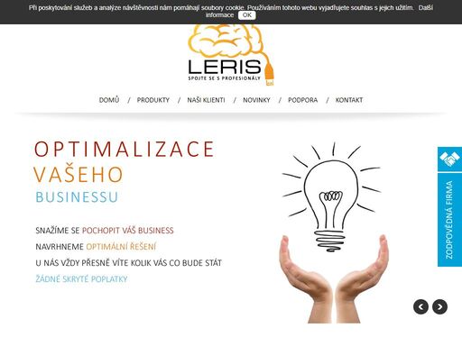 leris.cz, návrh is, implementace is, systémová integrace, vývoj software a aplikací