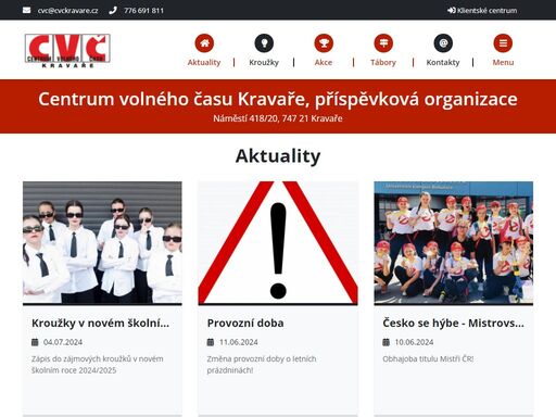 www.cvckravare.cz