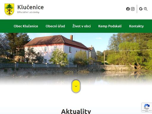 www.obecklucenice.cz