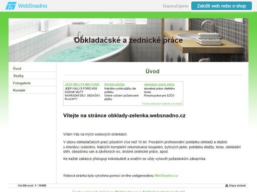 obklady-zelenka.websnadno.cz
