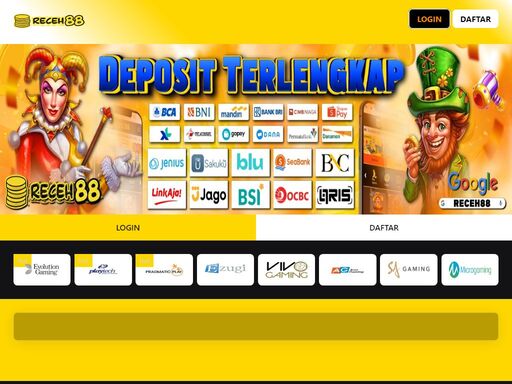 receh88 merupakan situs slot gacor hari ini yang menyediakan berbagai jenis game judi slot online terpercaya dan terbaik 2024. daftar sekarang dan raih jackpot slot hingga jutaan rupiah.