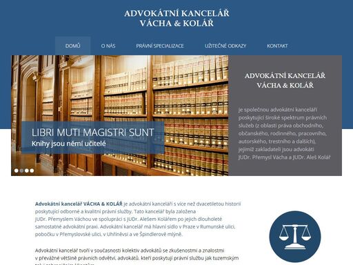 advokátní kanceláří s více než dvacetiletou historií poskytující odborné a kvalitní právní služby.