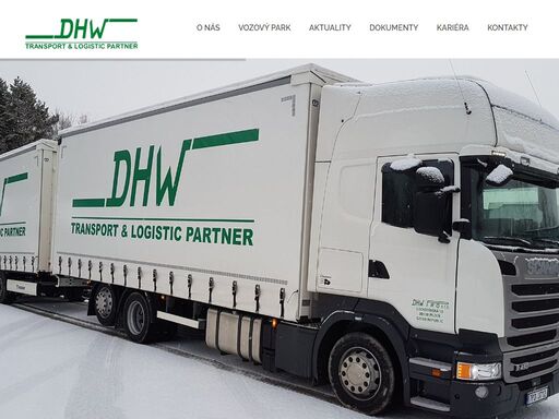 v průběhu dvaceti let se společnost dhw pro s.r.o. stala jedním z nejprestižnějších a nejspolehlivějších partnerů v oblasti dopravy a logistiky regionu.