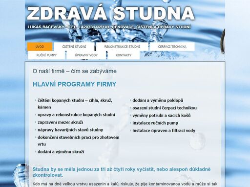 www.zdravastudna.cz