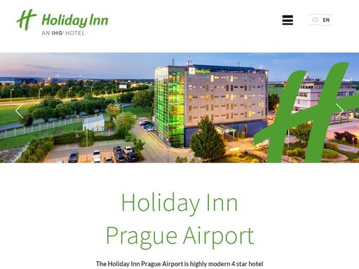 the holiday inn prague airport is highly modern 4 star hotel with an excellent position right at prague international airpport – ruzyne.