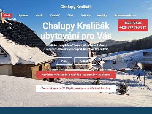 www.chalupy-kralicak.cz