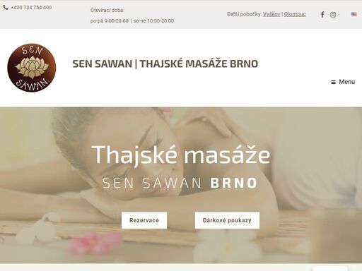 thajské masážesen sawan brno rezervace dárkové poukazy rezervace dárkové poukazy udělejte radost sobě a svým blízkýmdarujte thajskou masáž v podobě dárkového