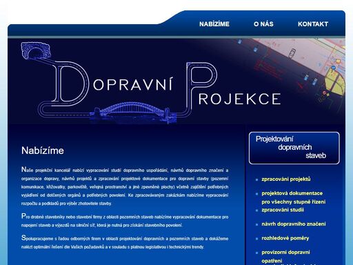 www.dopravniprojekce.cz