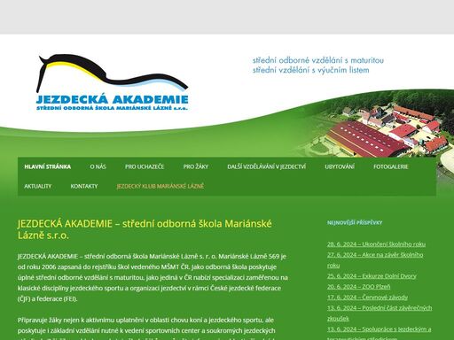 www.jezdeckaakademie.cz