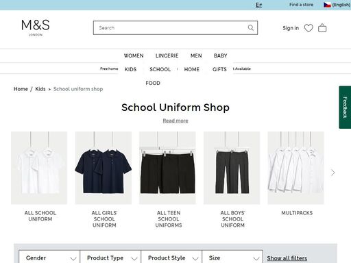 shop school uniform shop at marks and spencer . for versatile school uniform shop with classic styling and contemporary elegance, visit marks and spencer 