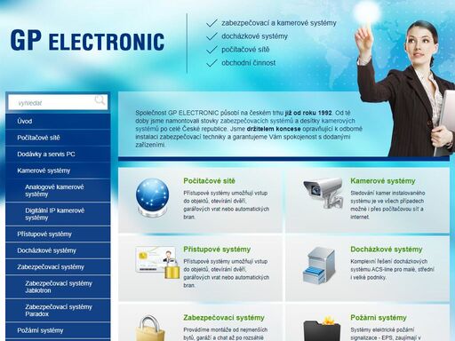 společnost gp electronic působí na českém trhu již od roku 1992. od té doby jsme namontovali stovky zabezpečovacích syst&e...