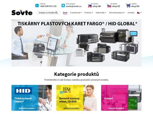 přední dodavatel malonákladových tiskových technologií pro identifikaci a bezpečnost, na trhu již od roku 1990, česká soukromá firma. partner společností hid global a primera technology.