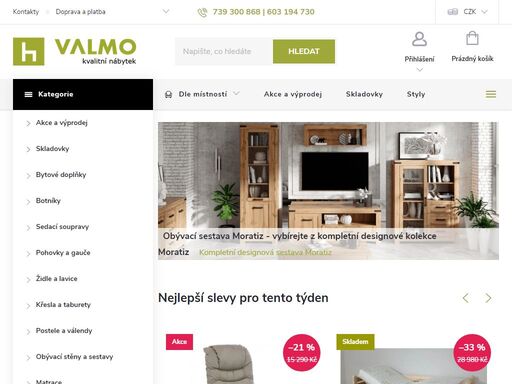 www.nabytek-valmo.cz