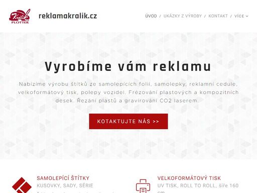 www.reklamakralik.cz