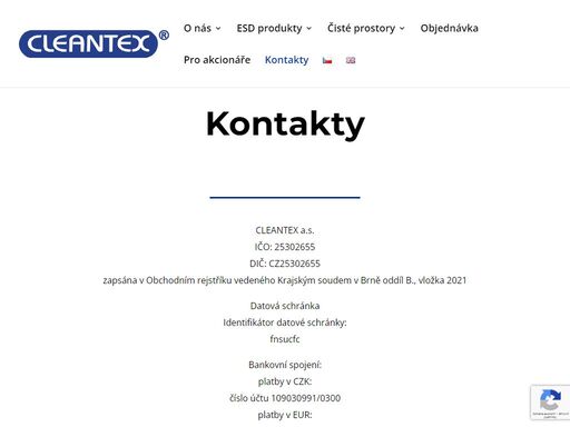 www.cleantex.cz