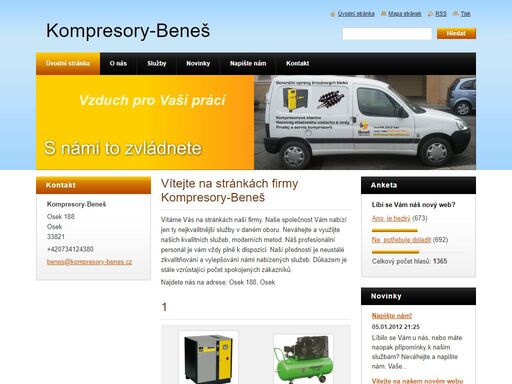 www.kompresory-benes.cz