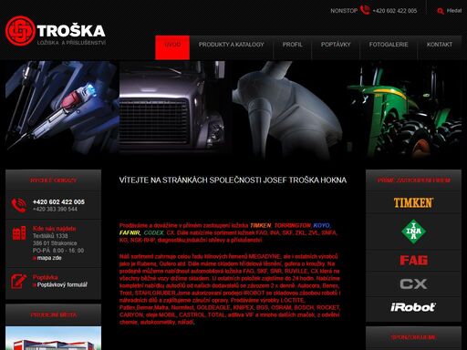 www.troskaloziska.cz