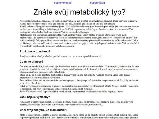 metabolismus.cz