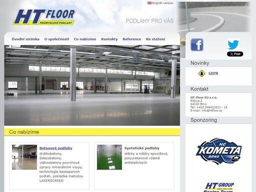 ht floor - průmyslové podlahy, opravy průmyslových podlah