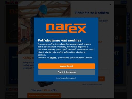 oficiální stránky narex s.r.o. zjistěte informace o našem elektronářadí, najděte si nejbližšího prodejce, nebo získejte informace o speciálních akcích a novinkách.
