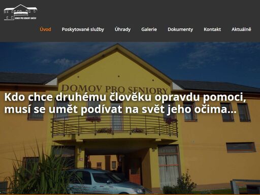 www.domov-unicov.cz
