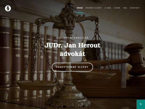 internetové stránky advokáta judr. jana herouta