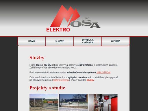 elektro moša - homepage