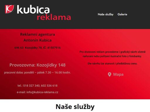 www.kubica-reklama.cz
