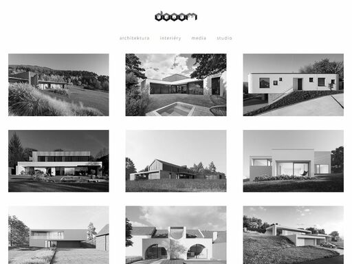 dooom - architektura - design -  interiéry - studie - projekty - realizace - studio - architekti - zlín