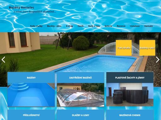 firma bazény kostelec (dříve polman) působí na trhu již od roku 1994 a v současnosti patří k předním českým výrobcům bazénů. nabízí kvalitní služby v oblasti výroby a realizace plastových bazénů, zahradních bazénů,…