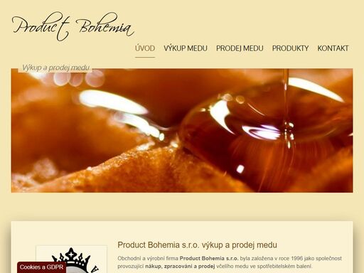 product bohemia s.r.o. výkup a prodej medu