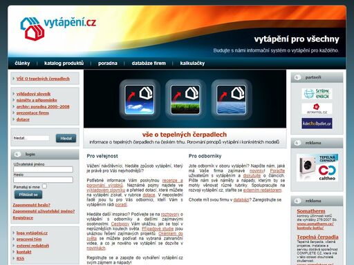 vytápění.cz - informační server o vytápění a topení
