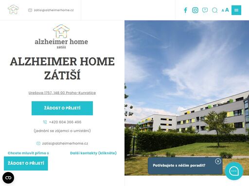 naleznete zde všechny informace, které potřebujete vědět o pobočce alzheimer home zátiší. důležitá kontaktní čísla, novinky a reference.