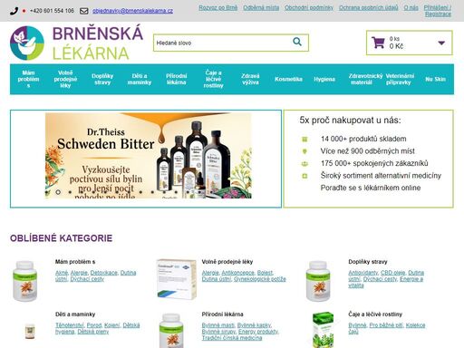 brněnská lékárna - váš partner pro zdraví