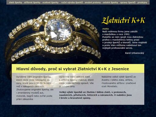 www.zlatnictvi-k-k.cz
