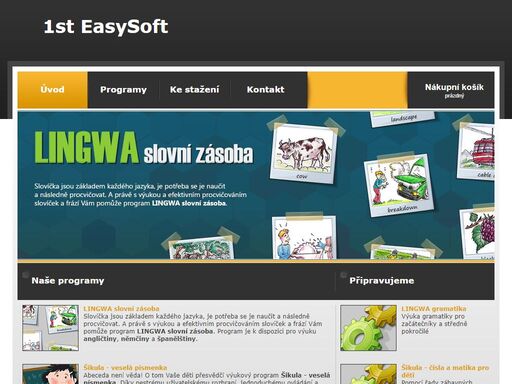 1st easysoft - nabízíme programy pro výuku angličtiny, němčiny, španělštiny a dalších jazyků.