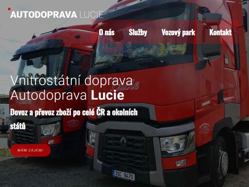 www.autodopravalucie.cz