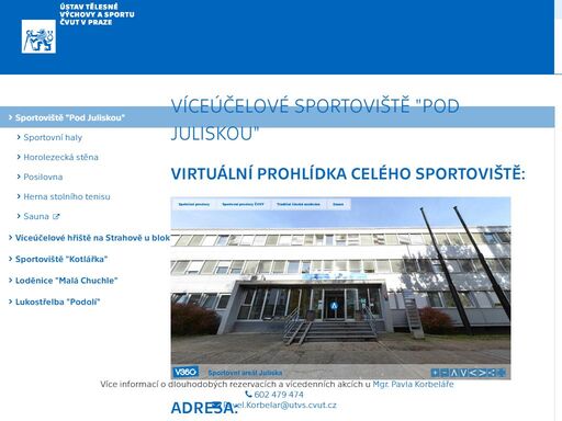 www.utvs.cvut.cz/sportoviste/sport-pod-juliskou.html